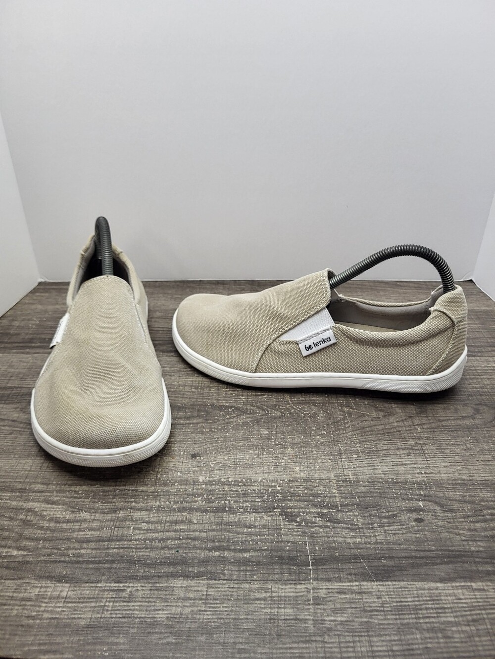 Be Lenka Eazy Neo Sz Eur 40 US 7.5 Men's Tan Slip On Barefoot Minimalist Shoes